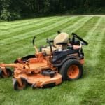 Lawn Care yard with Scag Mower